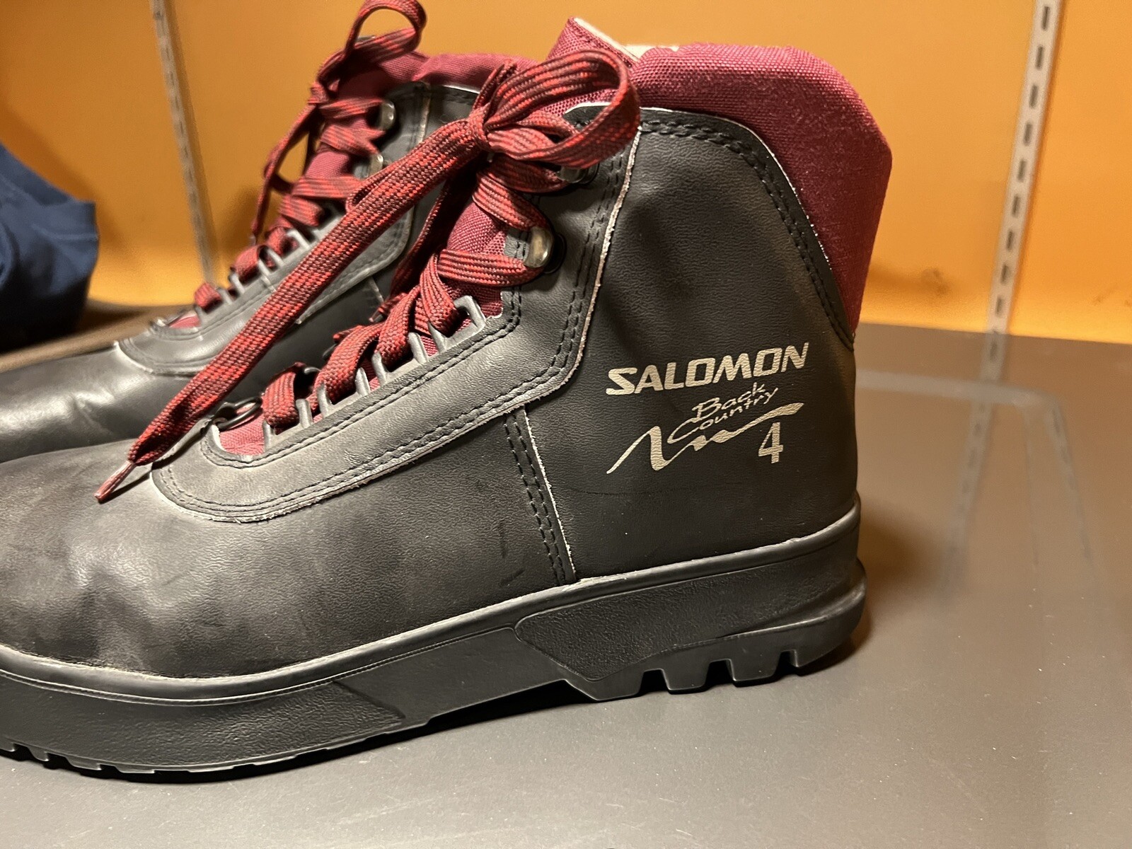 Stivali da sci nordico Salomon Back Country taglia X Adventure rilegatura