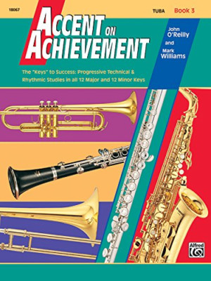 Alfred Publishing Co. 0018067 Accent on Achievement, Book 3 Tuba