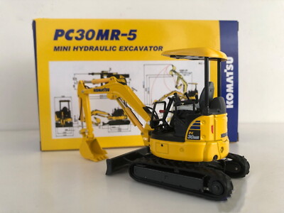 1/32 Scale KOMATSU PC30MR-5 Compact Excavator Diecast Model
