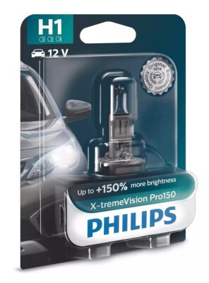 Philips H1 12V 55W P14.5s X-tremeVision Pro150 1pc
