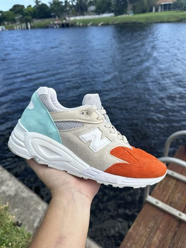 Size 9 - New Balance Kith x 990v2 Made in USA Cyclades