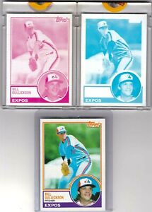1983-Topps-31-Bill-Gullickson-COLOR-SEPARATION-PRESS-PROOF-SET-TOPPS-VAULT-1-1