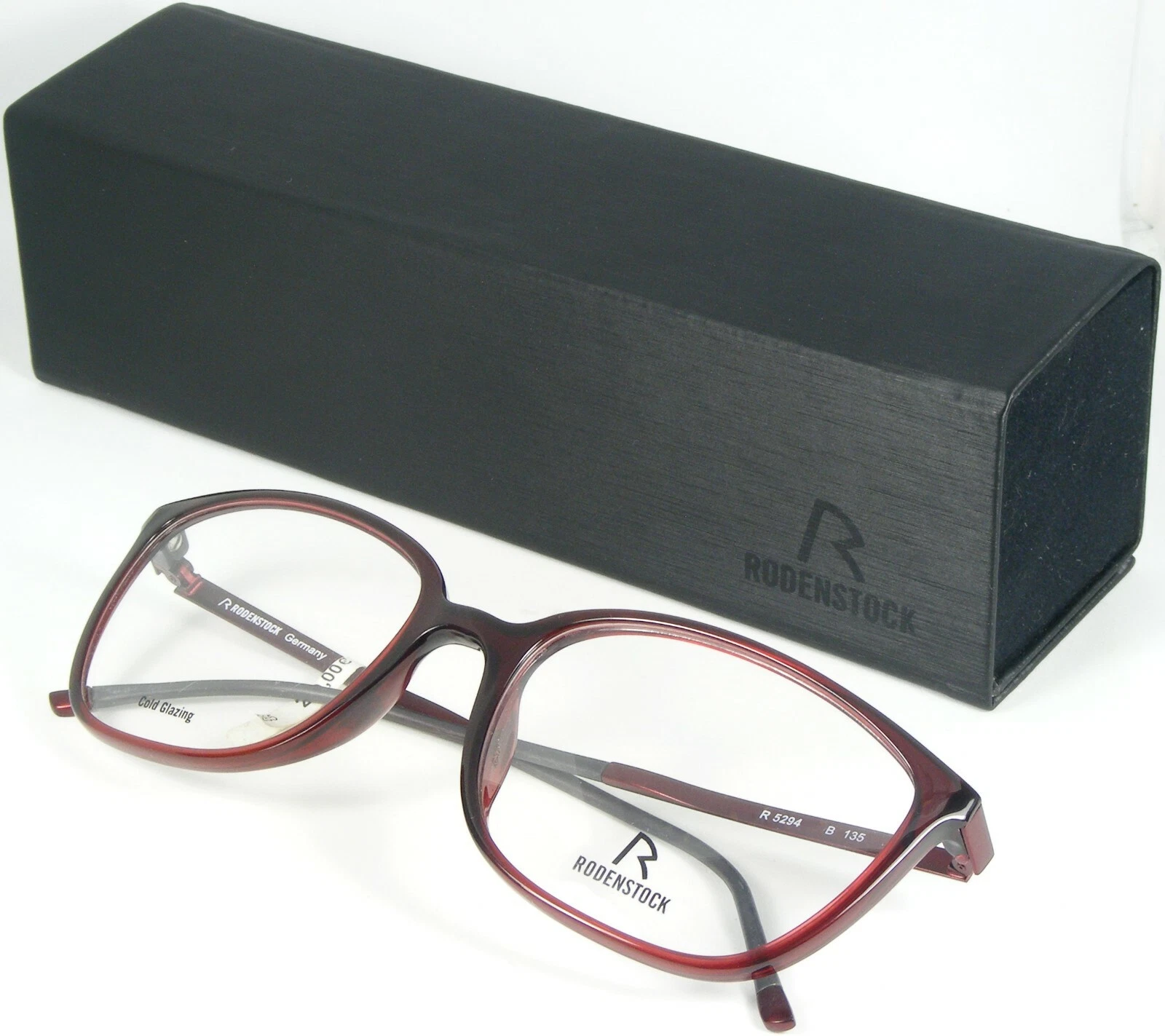 RODENSTOCK R 5294 B DARK RED EYEGLASSES GLASSES FRAME 54 17 135mm Germany