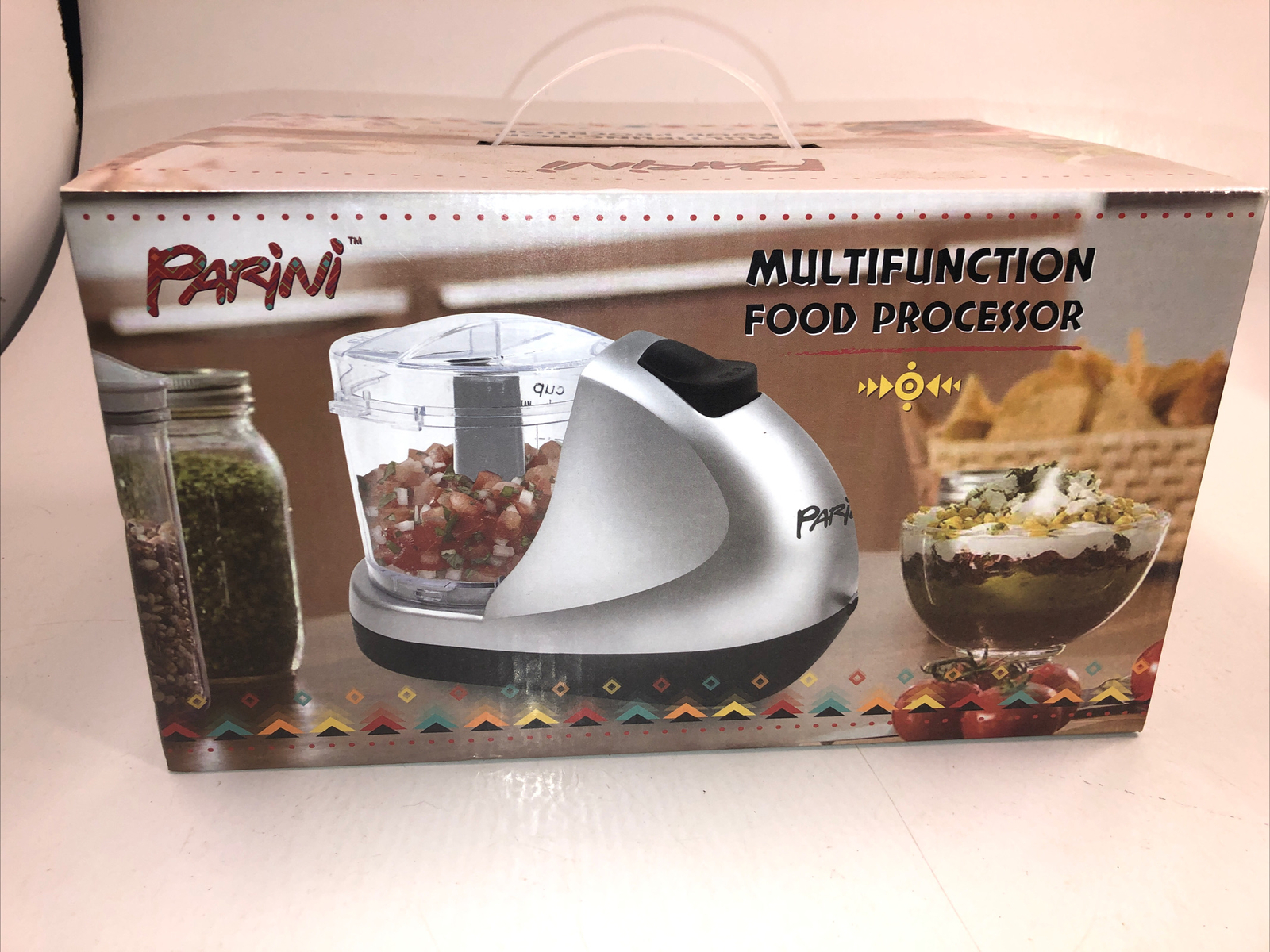 New in Box Parini Multifunction Mini Food Processor Reversib