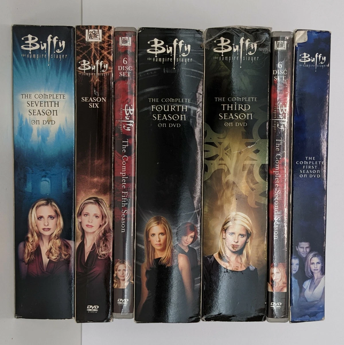 Buffy the Vampire Slayer Seasons 1-7 DVD Sets Complete Series Lot