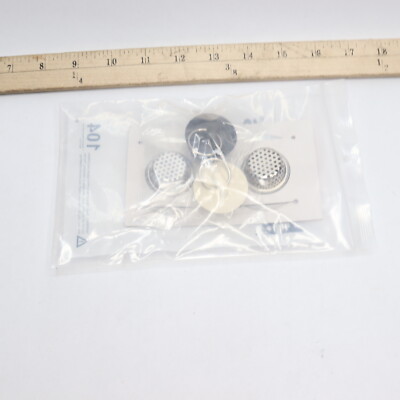 (4-Pk) Hilltop Products Bathroom Sink Strainers and Stopper Plug Combo SS 2.125''