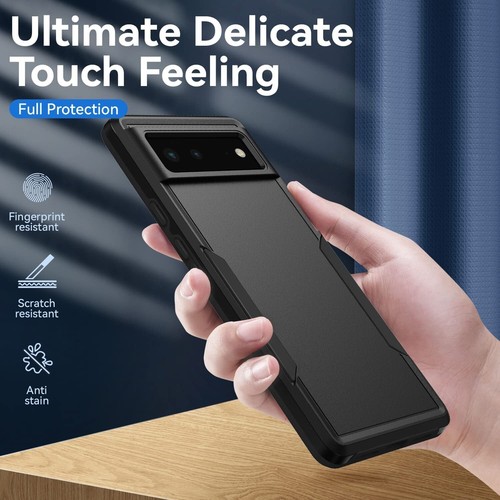 For Google Pixel 6 / 7 / 7a / 8 / 8a / 9 / 9 Pro XL - Case Rugged Hybrid Cover - Picture 5 of 12