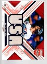 2019 Elite Extra Edition USA Materials Orange #USA-ZW Zach Watson 1/139
