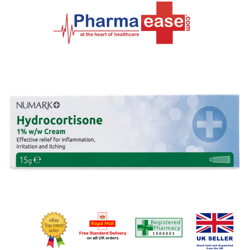 Numark Hydrocortisone Cream 1 15g Itching Irritated Skin or