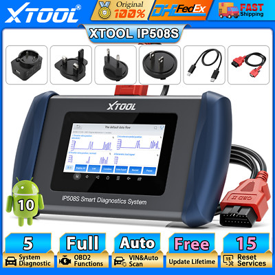 XTOOL IP508S OBD2 Scanner Engine ABS SRS EPB Transmission Diagnostic Scan Tool 