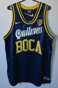 boca juniors basketball jersey