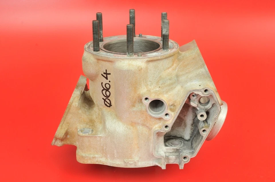 Yamaha YZ250 YZ 250 2003-2015 cilindro pistón jarra barril extremo superior 66,4 mm como nuevo Foto 2 de 4