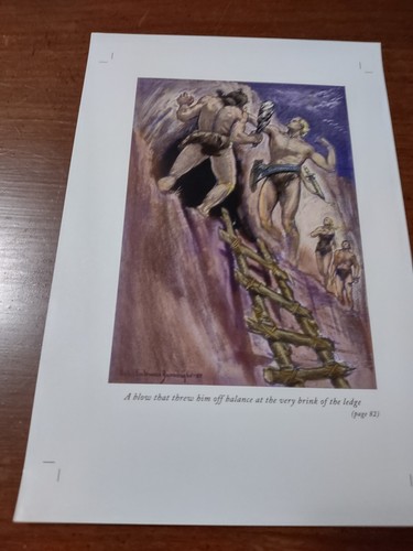 Set of Promotional Materials 2015 BACK to the STONE AGE Edgar Rice Burroughs - Picture 11 of 15
