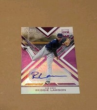 2016 Panini Elite Extra Edition Aspirations Purple /100 Reggie Lawson #173 Auto