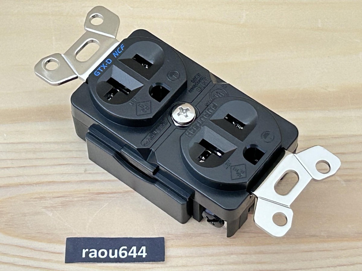 FURUTECH GTX-D-NCF(R) 20A Wall Socket Outlet Rhodium Plated from