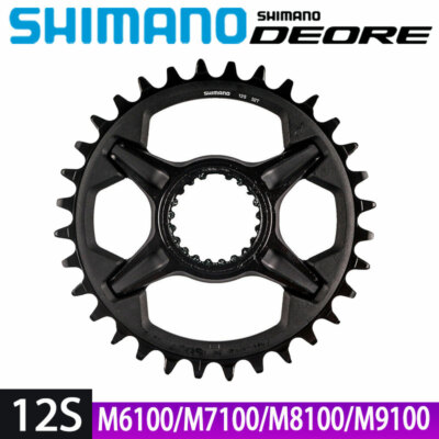 Shimano DEORE M6100 M7100 M8100 M9100 Kettenblatt 32T 34T 36T 12Fach MTB Fahrrad