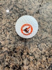 LOGO GOLF BALL-ORIGINAL RARE MLB 1970-1991 BALTIMORE ORIOLES-OLDER LOGO   