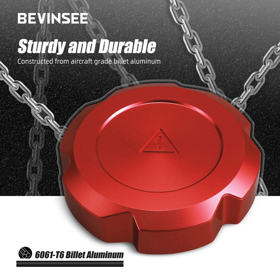 Engine Coolant Radiator Liquid Overflow Cap For BMW E81 E90 E92 E93 1 3