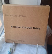 Gotega External DVD Drive,USB 3.0 Portable CD/DVD+/-RW Drive/DVD Player Open Box