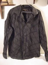 PRONTO OUMO BUTTON UP DRESS SHIRT - MEN'S SIZE XXL