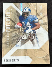 KEVIN SMITH 2008 Leaf Certified Materials Potential Rookie Card RC AUTO #064/100