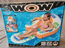 WOW Sports Malibu Lounge with Extended Footrest & High Backrest (14-2070)