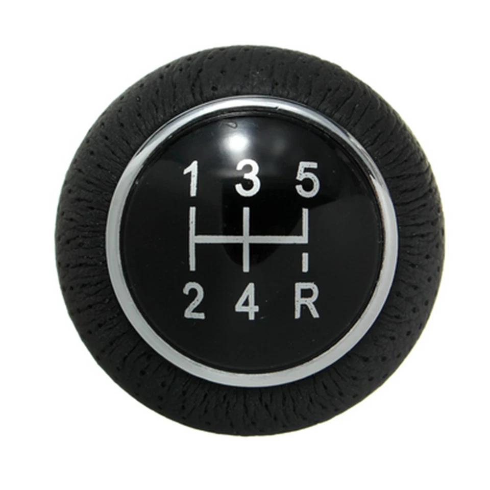 5 Speed Aluminum Manual Car Gear Shift Knob Shifter Lever Auto Replacement Parts - Image 4 of 4