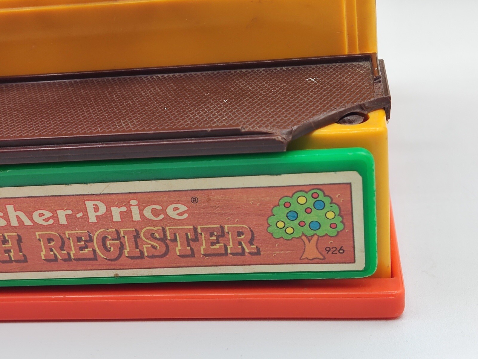 как выглядит Vintage 1974 Fisher Price Cash Register With No Coins фото