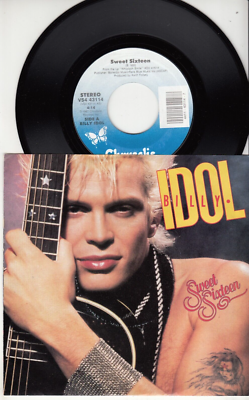 BILLY IDOL - SWEET SIXTEEN - MINT ORIGINAL CHRYSALIS 45 WPS