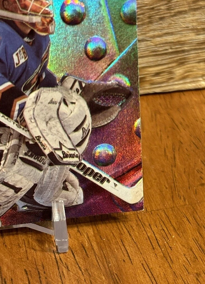 1996-97 Metal Universe Armor Plate Super Power #3 Of 12 Jim Carey - Image 3 of 4