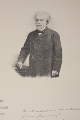 J.P. MARIANI 1897 PRINT M207 WOODCUT RIGHT HANDLE