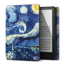 Case for 6" All-New Kindle 2024 2022 11th Gen w/ Auto Sleep Wake, Starry Night