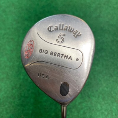 Callaway Golf Big Bertha S2H2 5-wood TT Dynamic Gold R400 Lamkin Crossline RH