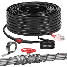 3ft 160ft Heat Tape For Water Pipes 40f Deicing Heat Tapethermostat Wireheating