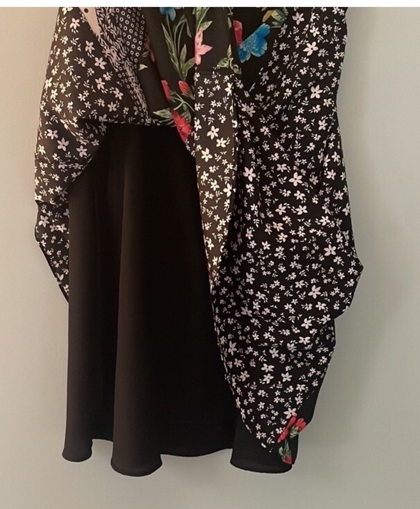 Calvin Klein Mixed Pattern Patchwork Floral Check… - image 7