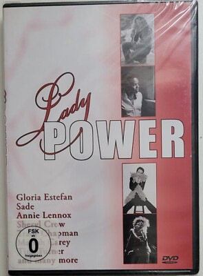 Musik DVD '' LADY POWER '' -  SADE / GLORIA ESTEFAN / ANNIE LENNOX etc. - NEU