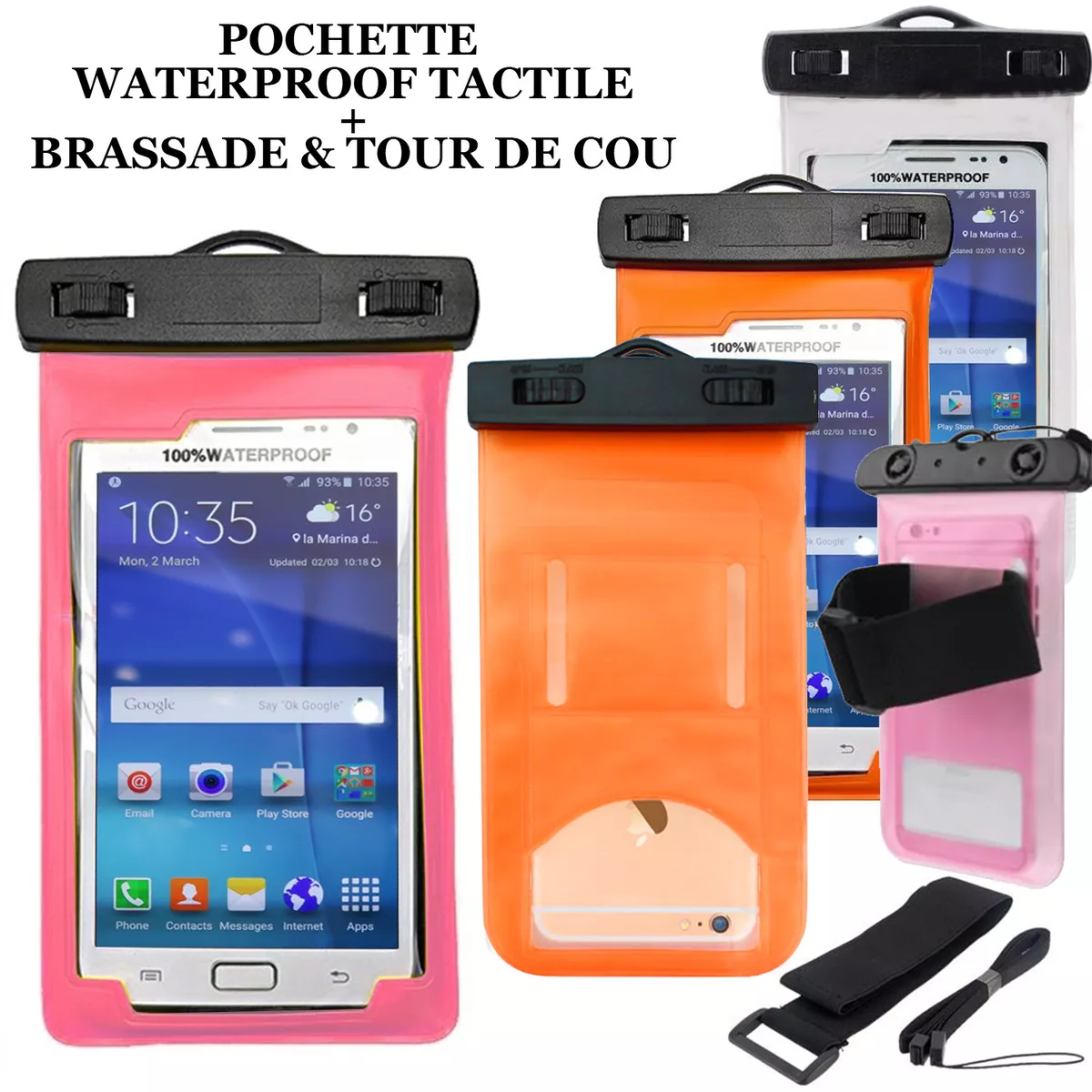 Pochette Etanche Téléphone Housse Waterproof