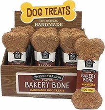 Cosmo's Snack Shack Pet Treats (Peanut Butter Bakery Bone, Case (24 Count)
