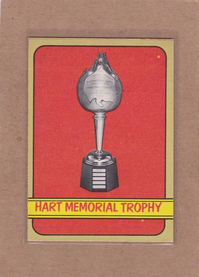 1972-73 O PEE CHEE HOCKEY HART MEMORIAL TROPHY #127 EX+ *A33142
