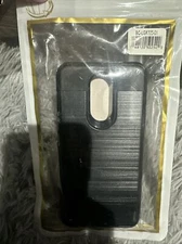 Emax Brushed Hybrid Case for LG Aristo 4 Plus - Black