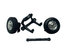 1/64 DCP PARTS PETERBILT 359/379/389 COMPLETE FRONT END W/ FLOAT TIRES