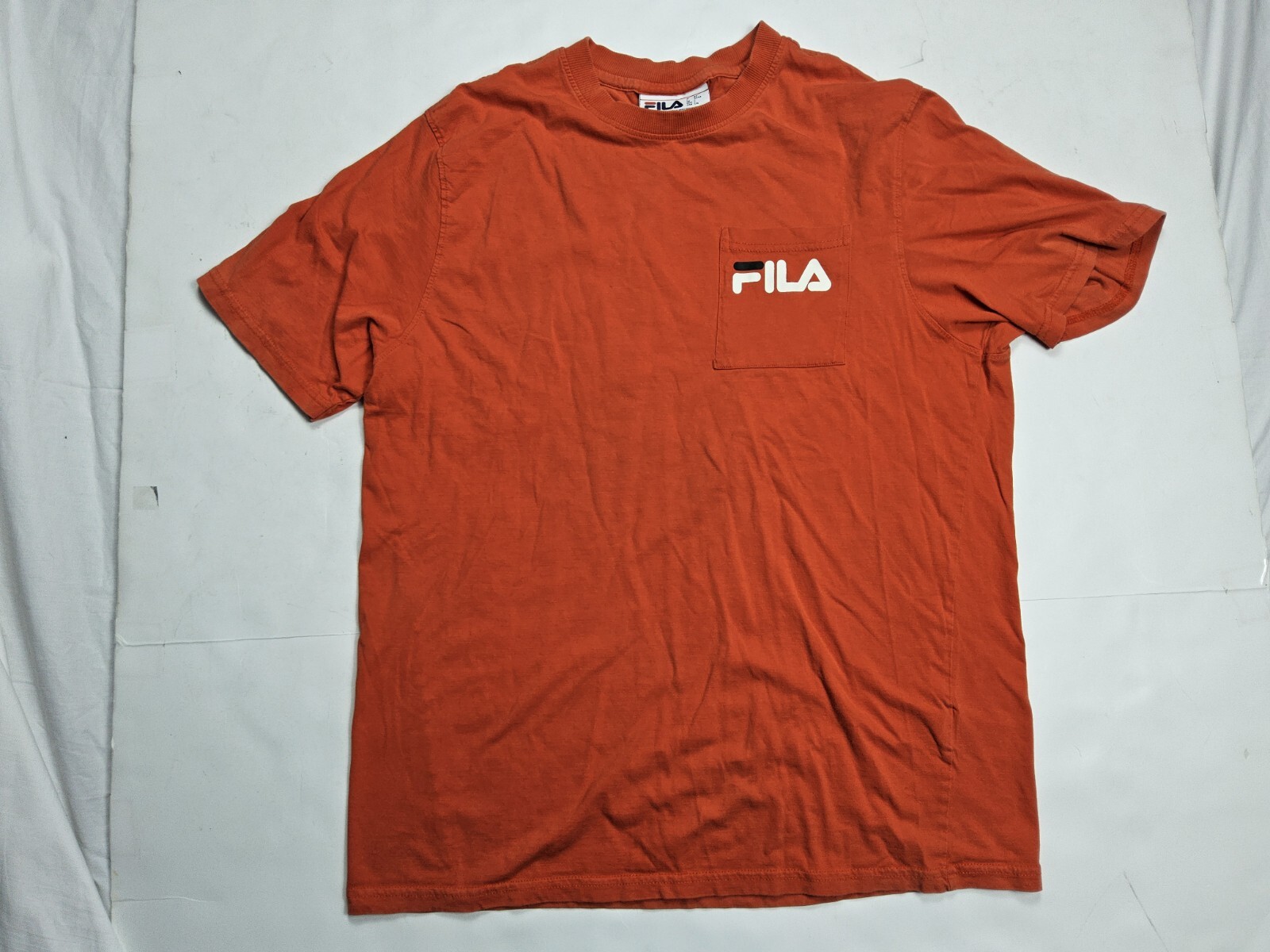 T shirt uomo Fila arancione grande (lotto 206))