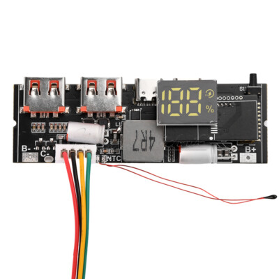 3S 4S 5S 65W 100W 4-USB Two way Fast Charging Module Power Bank Circuit Board