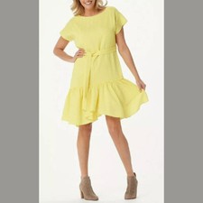 VINCE CAMUTO Woman ~ Short Sleeve Ruffle Hem Dress 20 20W