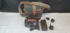 Vintage JVC GR-AX270E Video Camera, Charger  Power Lead  Case - Spares/Repairs