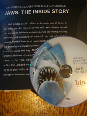 Jaws The Inside Story Emmy Dvd Bio minutes Steven Spielberg Richard Dreyfuss Ebay