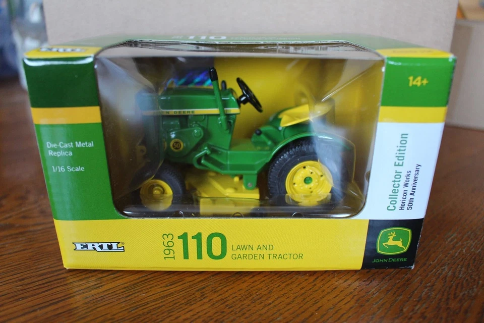 1/16 John Deere 1963 110 lawn mower, Horicon Works 50th Ann. Hard to find in box - Image 2 of 4