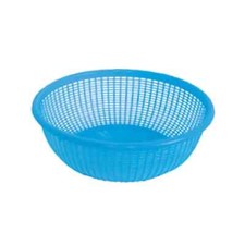 Thunder Group PLWB004 9" Diameter Blue Perforated Wash Basket
