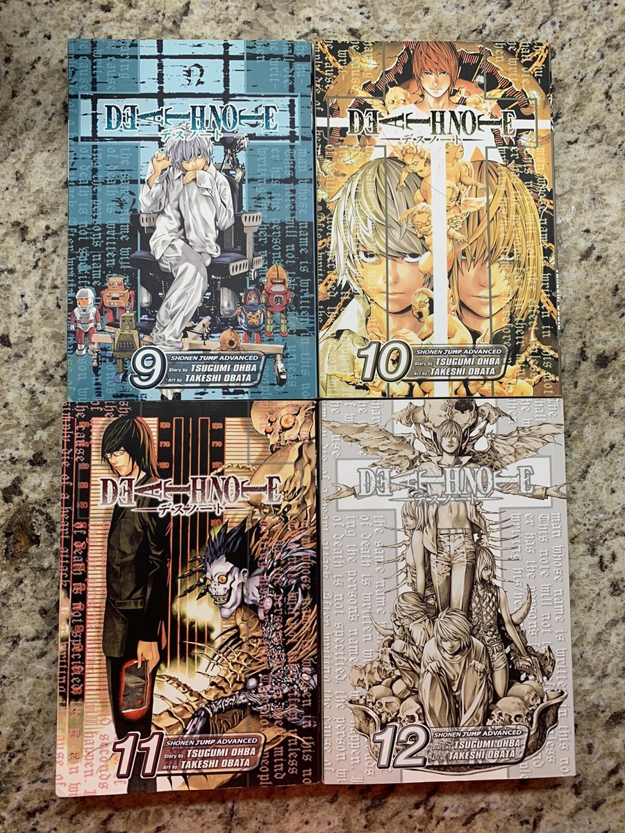 英語版DEATH NOTE 全巻セット１〜１２ death note manga 1-12 complete english | eBay