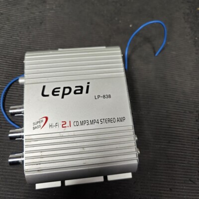 Lepai LP-838 Stereo Amp - Gebraucht,Ohne Zubehör,Kratzer